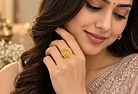 18 kt Gold Noor Lattice Ring