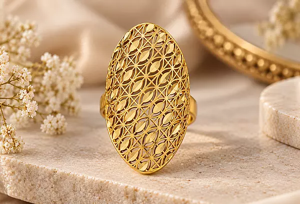 18 kt Gold Aurelia Filigree Ring