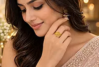 18 kt Gold Aurelia Wave Ring