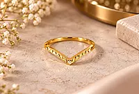 18 kt Gold Nova Contour Ring