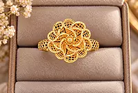 18 kt Gold Aurelia Rose Ring
