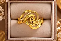 18 kt Gold Orbital Brilliance Ring