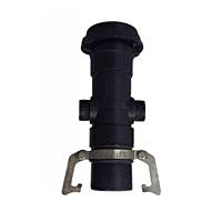 75mm EPC Type Rain Connector 40mm (OS Thread) Ring Clamp