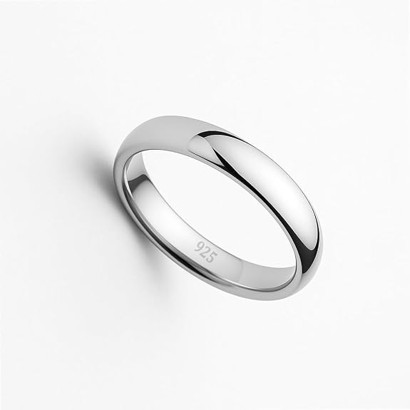 Sterling Silver Personalized Ring/Mothiram for Men and Women(Adjustable)