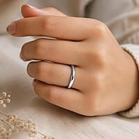 Sterling Silver Personalized Ring/Mothiram for Men and Women(Adjustable)