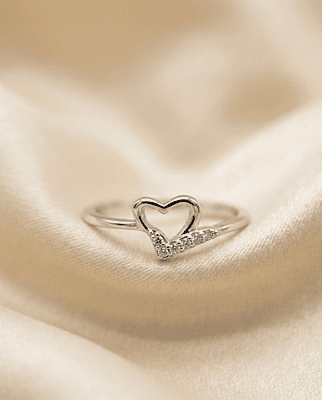 925 silver heart ring 1