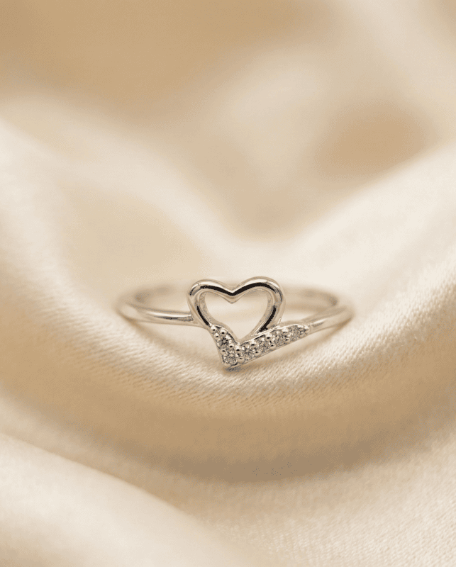 925 silver heart ring 1