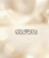 925 silver infinities ring