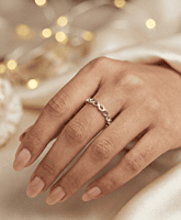 925 silver infinities ring