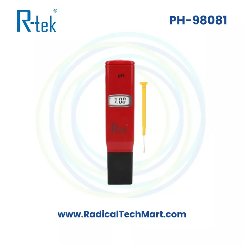 RK-98081 Digital pH Meter – High-Resolution Portable Water Quality Tester