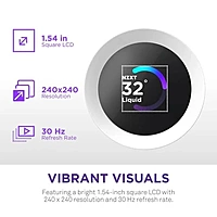 NZXT Kraken Plus 360 RGB CPU Liquid Cooler – 360mm AIO White Intel & AMD