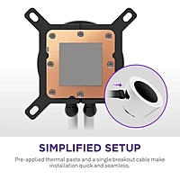 NZXT Kraken Plus 360 RGB CPU Liquid Cooler – 360mm AIO White Intel & AMD