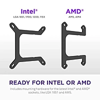 NZXT Kraken Core RGB CPU Liquid Cooler – 360mm AIO | Intel & AMD