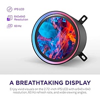 NZXT Kraken Elite 420 RGB CPU Liquid Cooler – 420mm AIO | IPS LCD | Intel & AMD