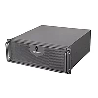 SilverStone 4U rackmount server chassis with liquid cooling compatibility (RM42-502)