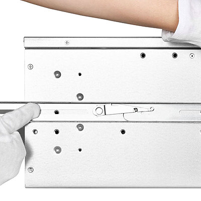 Silverstone Ball Bearing Sliding Rail kit for RM400/RM41/RM42 Case (RMS06-22)