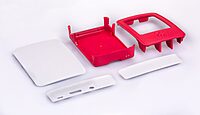 Official Raspberry Pi 3 Case of Raspberry Pi 3 Model B and B+ (Red-White)