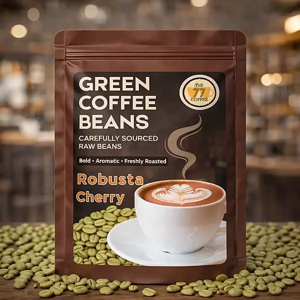 Green Coffee Beans Robusta Cherry