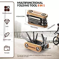 ROCKBROS MULTI-TOOL WITH EIGHT ALLEN KEYS