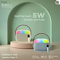 Rocker I LBS-777 5W Portable Bluetooth Speaker – Mic | RGB Light | BT 5.3