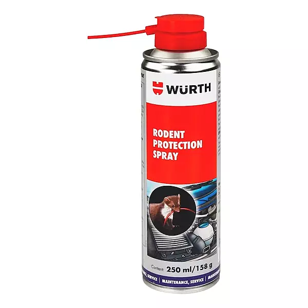 WURTH RODENT PROTECTION SPRAY-250ml (Insect & Animal Repellent)