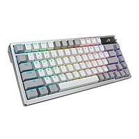 ASUS ROG Azoth White Wireless Mechanical Gaming Keyboard – NX Blue Switches | RGB