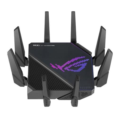 Asus ROG Rapture GT-AX11000 Pro Gaming Router – AX11000  WiFi 6  Quad-Core  Black