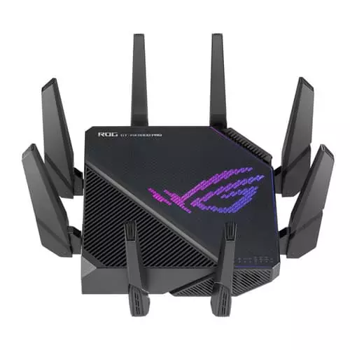 Asus ROG Rapture GT-AX11000 Pro Gaming Router – AX11000 WiFi 6 Quad-Core Black
