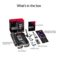 ASUS ROG Strix B760-I Gaming WIFI Motherboard – LGA1700 | DDR5 | Mini-ITX
