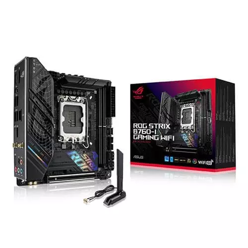 ASUS ROG Strix B760-I Gaming WIFI Motherboard – LGA1700 | DDR5 | Mini-ITX