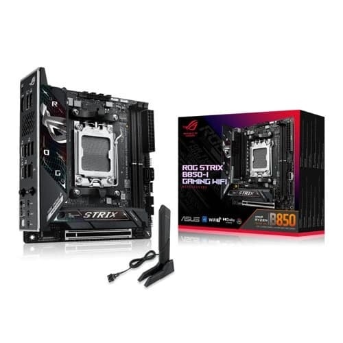 ASUS ROG Strix B850-I Gaming WiFi Motherboard – AM5 | DDR5 | PCIe 5.0 | WiFi 7 | Mini-ITX