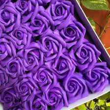 Artificial  purple  Rose
