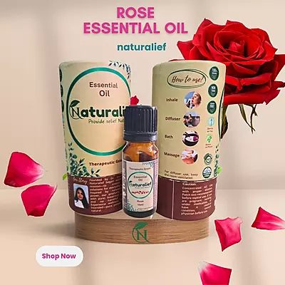 Rose Essential Oil – Luxurious Aromatherapy for Mind, Body & Skin
