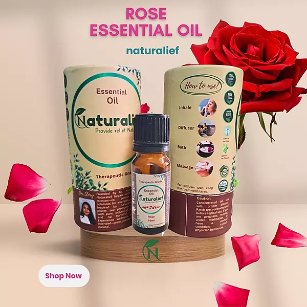Rose Essential Oil – Luxurious Aromatherapy for Mind, Body & Skin