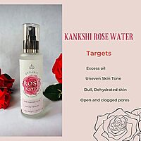 Kankshi organic 100% Natural Rose water