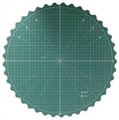 Rotating cutting mat