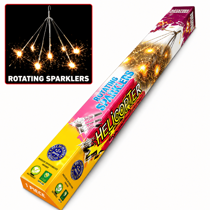 Rotating Sparklers
