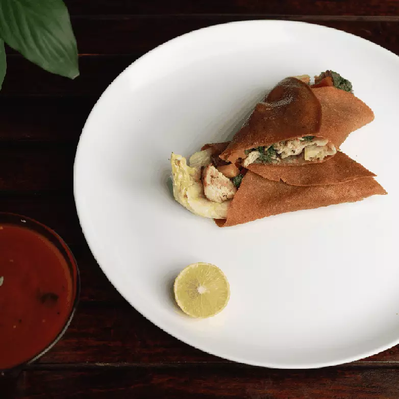 Pumpkin Roti (Pack Of 5) | 3.2 Gms Net Carbs