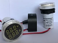 Smidnya Round Voltmeter & Ammeter 500V 100A White – Available in Pune at Smidmart