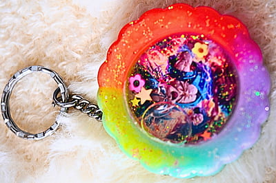 ROUND ANIME PHOTO KEYCHAIN ROUND ANIME PHOTO KEYCHAIN