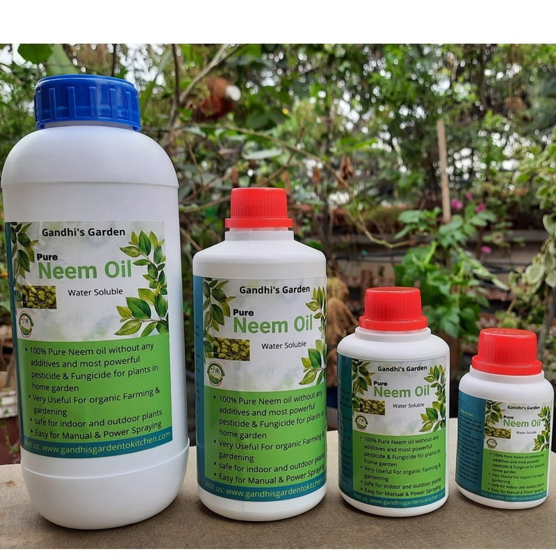 1 litre Organic Raw Neem Oil Pesticide Natural and Water Soluble without any additives