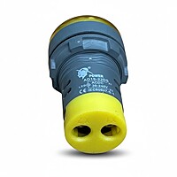 22.5mm Yellow Led Indicators (AC/DC 36-240v)