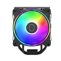 Cooler Master Hyper 212 Halo ARGB CPU Air Cooler (Black) – 120mm PWM Fan | 4 Heat Pipes