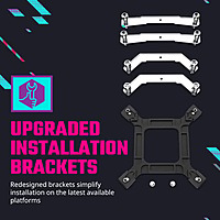 Cooler Master Hyper 212 Spectrum V3 ARGB CPU Air Cooler – 120mm PWM Fan | 4 Heat Pipes