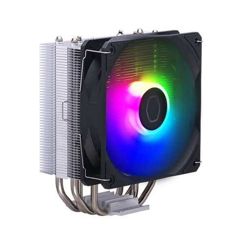 Cooler Master Hyper 212 Spectrum V3 ARGB CPU Air Cooler – 120mm PWM Fan | 4 Heat Pipes