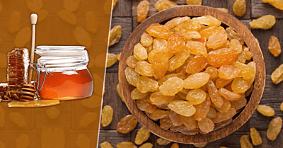 Honey with Dry Grape