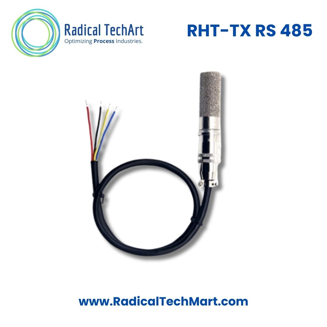 Temperature & Humidity Sensor with Modbus RS485 for Industrial Control Systems