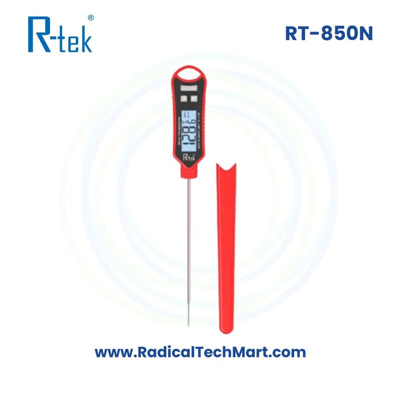 RT-850 N Digital Probe Thermometer – IP66 Waterproof with Backlight