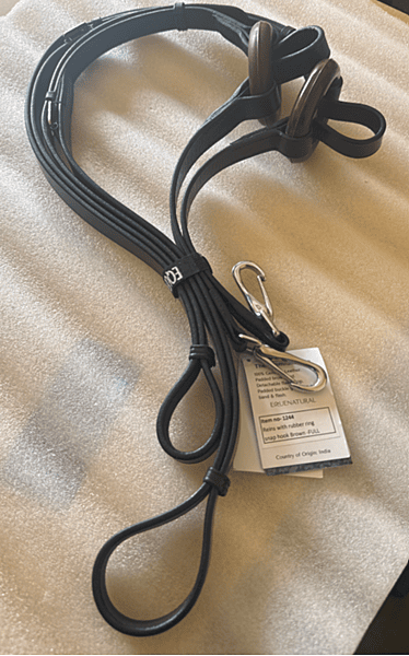 Equenatural  Side Reins with snap hook