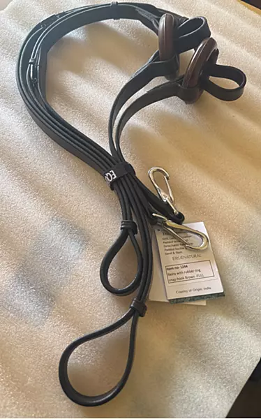 Equenatural Side Reins with snap hook